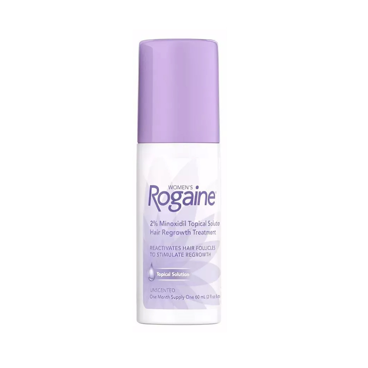 Rogaine Minoxidil Topical Solution 2% แบบน้ำ สำหรับผู้หญิง 1 ขวด ใช้ได้ 1 เดือน